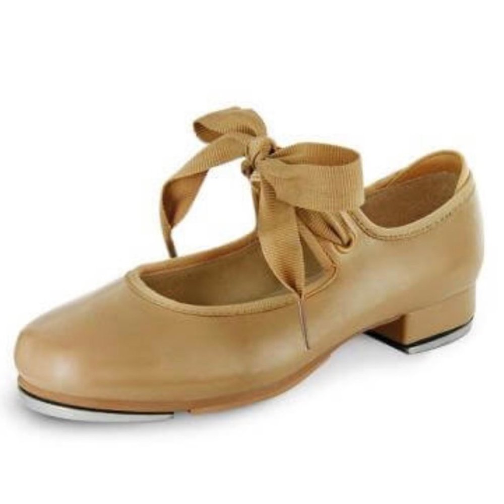 Bloch Annie Tap Shoes Child Tan New